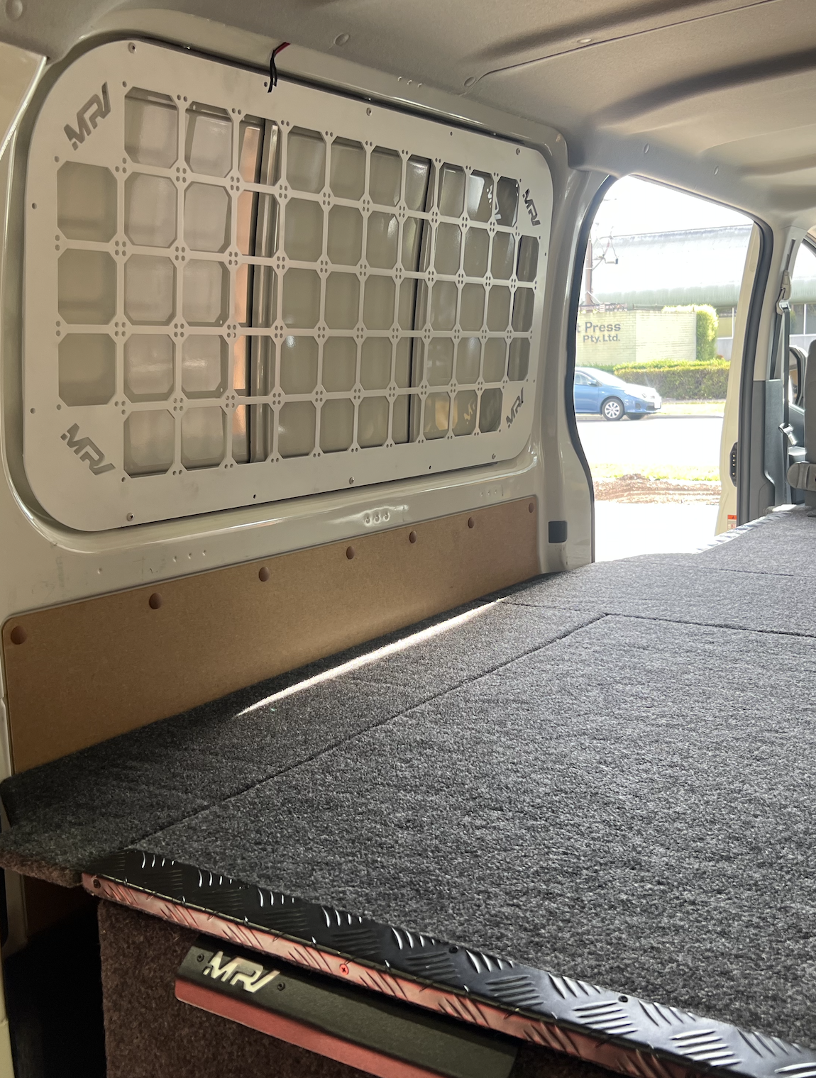 Hiace 300 Molle panel — MovingRV